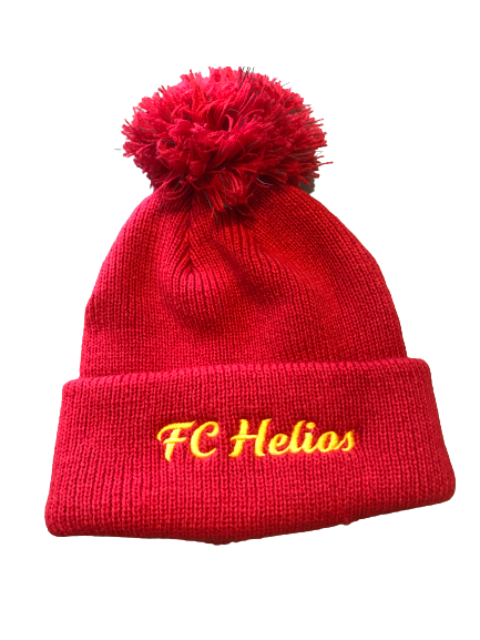 FC Helios logoga tutimüts, punane
